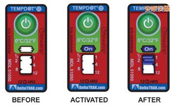 安順溫度指示標(biāo)簽 累計(jì)上升時(shí)間/溫度的標(biāo)簽