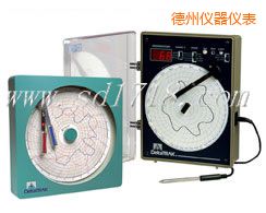 德州電子圓圖溫濕度記錄儀