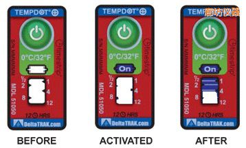 廊坊溫度指示標(biāo)簽 累計(jì)上升時(shí)間/溫度的標(biāo)簽