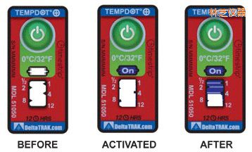 林芝溫度指示標(biāo)簽 累計(jì)上升時間/溫度的標(biāo)簽